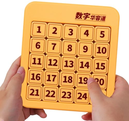 Jeux Puzzle, magnetisch, Coulissant, Nummer, 6 x 6 Casse-tête Garçons Filles für Erwachsene, Maison Voyage, Camping, École, Anniversaire, Festival, Celébrations Saisonnières Analogique Musant Tactile