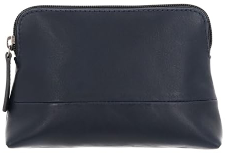 LEONHARD HEYDEN Leder Kulturbeutel Hamburg Kosmetiktasche 7089 Marineblau dunkelblau