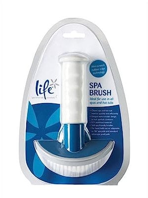 Life - Brosse de Nettoyage incurvée pour Votre Spa