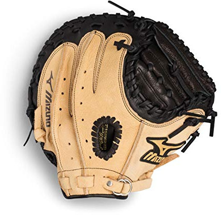 Mizuno Catcher's 32 Prospect Series Youth Baseball Catcher Mitt 81,3 cm, Linke Hand: Schwarzbraun (F981), 32.5 inches
