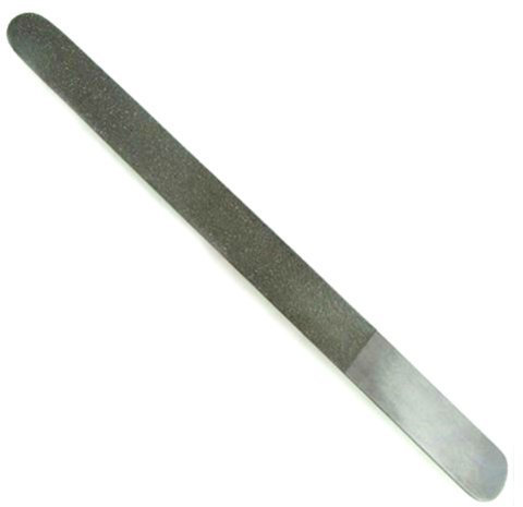Awans Diamond Deb Nail File, Double Sided Diamond Dust Coating. Quality Podiatry Foot care Instrument. 6 Inches Reusable Stainless Steel