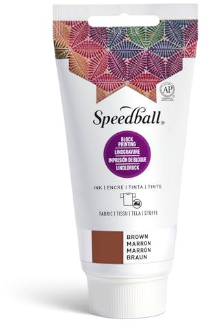 Speedball Art Products Company Stoff Tinte, braun, 2.5 FL oz