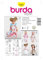 Burda 8308 Schnittmuster Puppenkleider Kleid Hose (Puppen, Gr, M - L) Level 2 leicht