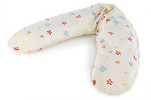 Theraline 52046102 Dodopillow inklusive Bezug, 170 cm, vogel beige