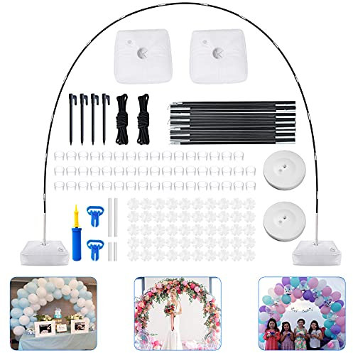WingFly Ballonbogen Kit Ballonbogen Girlande Kit DIY für Hochzeit Geburtstag Partybedarf Abschlussfeier Weihnachten Neujahr Dekorationen