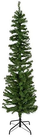Home 6ft Pencil Christmas Tree - Green