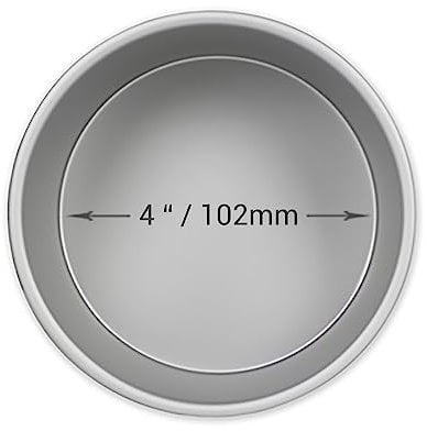 PME Molde redondo para pastel de aluminio de 102 x 51mm