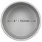 PME Moule à gâteau rond en aluminium 101 x 50mm, Argenté.