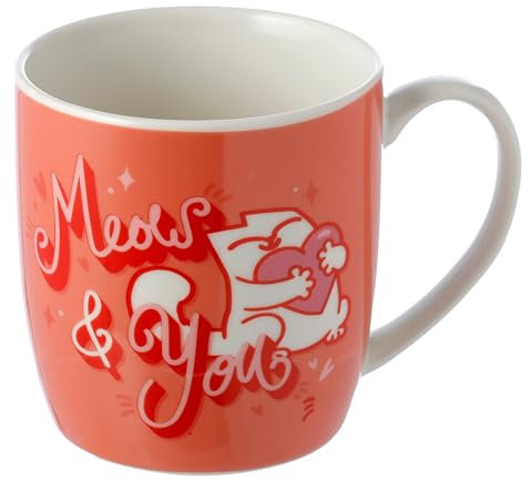 Mug Porcelaine Simon's Cat - Rouge Saint Valentin