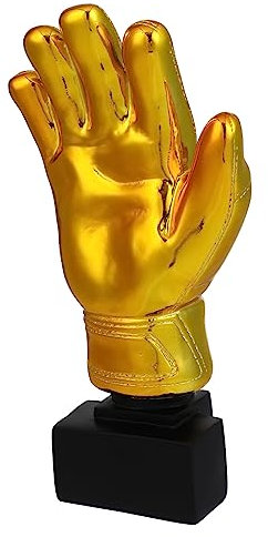 Toddmomy Gardien de But Résine Doré Brillant Forme de pour Récompense École Bureau