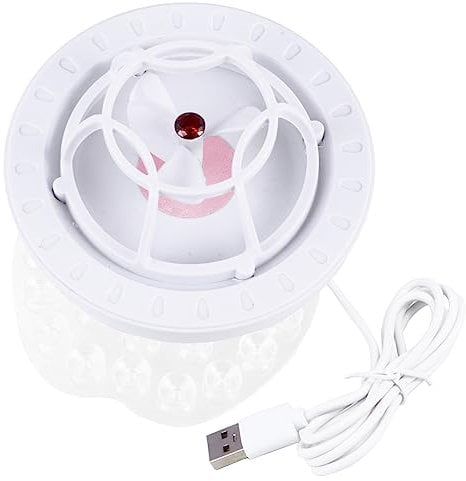 OSALADI Washing Machine Fruit Washer Automatic Washer Machine Small Dishwasher Mini Countertop Dishwasher Portable Cleaning Machine Dish Washing Tools Power Washer Travel Steam Cleaner Abs