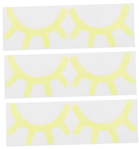 BESTonZON 3 Blätter Wimpern Aufkleber Wimpern Wandaufkleber Aufkleber „schlafaugen“. Wimpern-wandaufkleber Wandaufkleber Für Mädchenzimmer Wandtattoos Für Pvc Wandgemälde Scheinen Kind