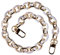 MEGAVOW 1 Stück Tasche Kette Taschengriff Chain, Ketten für Handtaschen, Schulterriemen Taschengurt Schultergurt Umhängegurt Henkel für Taschen Geldbörsen, Marmor, 60cm