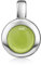 MATERIA Edelstein Anhänger Silber 925 - Peridot rund für Halskette Damen KA-38-Peridot