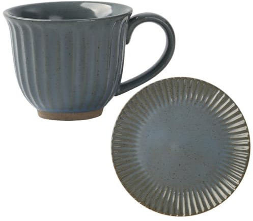 OKUMEYR 1set Tazzine Ceramica Con Saucer Tazza Vintage Per Caffè e Tè Confezione Da Elegante Per Casa e Ufficio