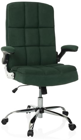 MyBuero Home Office chefsfåtölj RELAX WD 100 Tyg Mörkgrön