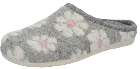 Berkemann Damen Berkoflex Clogs Filz medium Fußbett: herausnehmbar