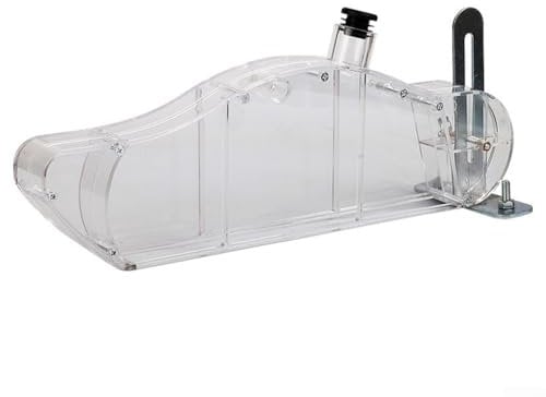 HOHOVYVY Kreissäge Schutzhaube Tischsägen-Schutzabdeckung T-Form 230X85mm Für 7-10 Zoll Sägen Staubschutz Verstellbare Höhe