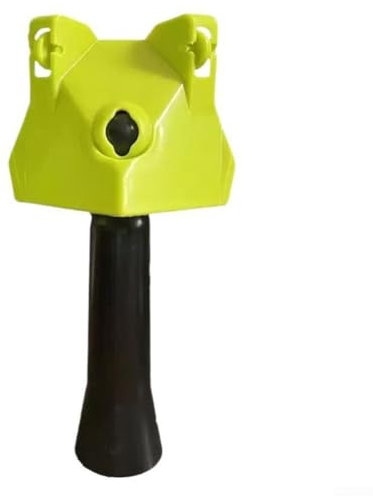 Ecken-Finisher-Werkzeug, 360-Grad-Rotation, Trockenbau-Eckrolle, handbetrieben, leichtes PP-Material, flexibles Rad, glatte Anwendung (A)