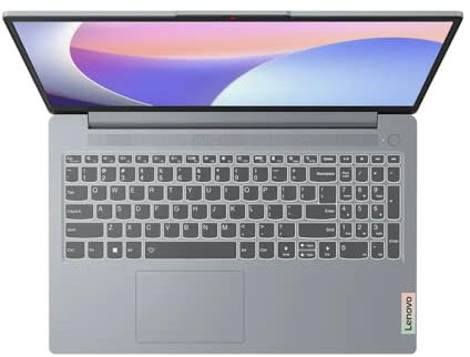 Lenovo Ideapad Slim 3 Gen 8 15IAH8 15.6 Computer Portatile, Intel i5-12450H, 16GB RAM, 512GB M2 SSD, Full HD, Windows 11 Home, Tastiera Italiana