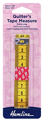 Hemline Tape Measure - Extra Long, 300cm
