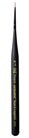 Royal & Langnickel Series 4200 Mini-Majestic Brushes 30/0 monogram