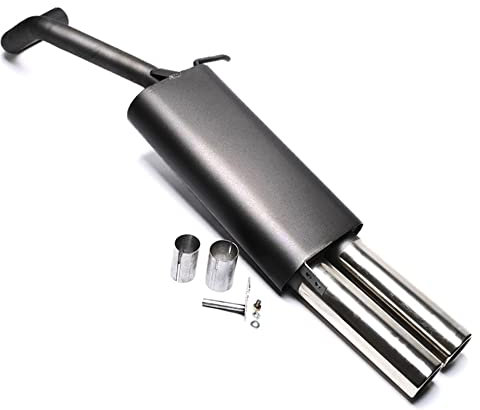 TA Technix Sportendschalldämpfer 2x76mm Skoda Fabia/VW Polo V