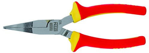 USAG 077 N - Pinza isolata a becchi piatti lunghissimi diritti 00770005