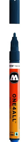 MOLOTOW ONE4ALL Acrylic Paint Marker, 1.5mm, Petrol, 1 Each (127.419)