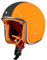BHR Retro' 711 94000 Casco Demi-Jet da uomo, M, Arancio Opaco A