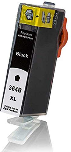 Merotoner Kompatibel für HP 364 364XL Druckerpatronen für HP Deskjet 3070A 3520 Officejet 4620 4622 Photosmart 5510 5515 5520 5524 6510 6520 7510 7520 B010a B109a (1Schwarz, 1Cyan, 1Magenta, 1Gelb)
