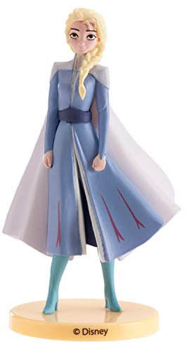 Dekora - 347170 Die Eiskönigin Elsa Tortenfigur - 9,5cm, PVC