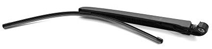 Audi 4K9955405A Wischer Heckscheibe Wischerarm Wischerblatt, mit integrierten Spritzdüsen