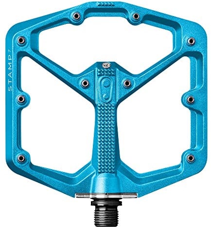 STEMPEL 7 breite blaue Pedale