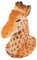 VOSAREA 1stk Brillengestell Sonnenbrillenständer Regalhalter Brillenstabilit?tsregal Tier Tischdekorationsfigur Desktop- Brillen Stand. Zahnpasta Für Hunde Gläser Schreibtisch Holz Statue