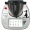 Thermodernizate Vinyl für Mädchen mit Ballon für Thermomix TM6