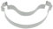 Birkmann, Ausstechform Bratwurst, Ausstechform zum Ausstechen und Dekorieren von Plätzchen, Marzipan, Fondant, Edelstahl, spülmaschinengeeignet, Größe:7 cm