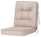 Bankauflage für Gartenmöbel, Gartenbank, Polsterauflage für Hollywoodschaukel, Auflagen für Gartenschaukelkissen, Sitzkissen, Stuhlauflage, Indoor/Outdoor - Beige - 50 cm (1 Stück)