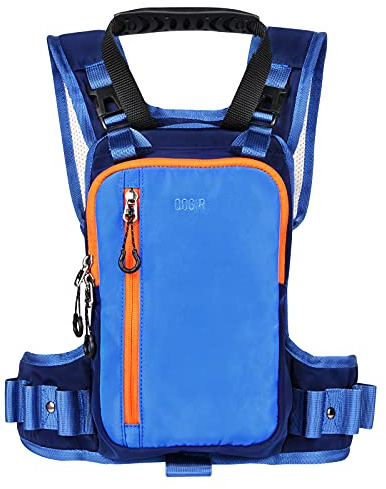 LUCKY CLOVER Ski Harness for Kids: Learn to Ski Safely and Teach Your Child The Fundamentals of Skiing and Snowboarding, Skiing Training Equipment with Backpack and Shock Absorbing Leashes