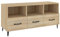 vidaXL TV Cabinet - Modern Engineered Wood Media Storage Unit with Shelves and Drawers, Sonoma Oak Finish, Ideal for Living Room and Bedroom