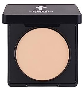 Flormar Compact Powder - Kompaktpuder mit ultrafeiner Textur & hoher Deckkraft – Mattierendes Puder Makeup mit natürlichem Finish – Puder für alle Hauttypen – 93 Natural Coral Beige