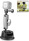 PULUZ Go Pro saugnapfhalterung für Hero 11 Hero 10 Hero 9/8/7/6/5/4/3/3+ Hero,Go Pro Suction Cup Auto-Saugnapf für Auto-Windschutzscheibe/Glattes Glas mit Action-Kameras