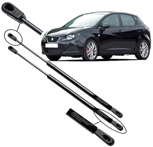 Ramor Strutz 2x Portón Trasero, Amortiguadores Maletero Compatible con Seat Ibiza 6J5, 6P1 2008-2017. Resorte de Gas, Puntales de Gasolina. Reemplazo de 6J4827550B y Otros.