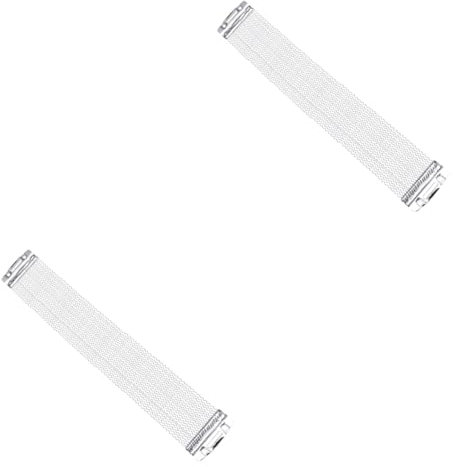 ibasenice 2 Stücke 14-zoll Snare Drum Feder Gürtel Seite Trommel Feder Band Snaredrum Sound String Edelstahl Trommel Zubehör