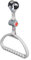 FabaCare Komfort Bettgalgen Handgriff, ergonomisch geformt, Trapezgriff, Bettgriff, Aufrichtgriff, Bügelgriff, Gummihandgriff, Stangengriff, Balkengriff, Handfasser für Aufrichthilfen, TGN-R100GR