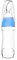Squeeze Feeding Bottle, Durable Silicone Squeeze Rice Cereal Feeding Bottle Portable Baby Food Dispensing Spoon Feeder Blue, Baby Food Feeder