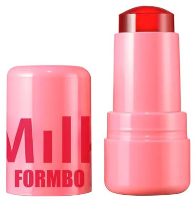 Milk Jelly Blush, Milk Makeup Jelly Tint - 5g Milk Makeup Cooling Water Jelly Tint - Buildable Watercolor Finish - Jelly Blush Stick for All Skin Tones