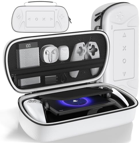 Tokluck Custodia per Playstation Portal Remote Player, Custodia PS Portal Accessori, Cover con Playstation Portal/ PS Portal, PS Portal Cover Kit Bianco