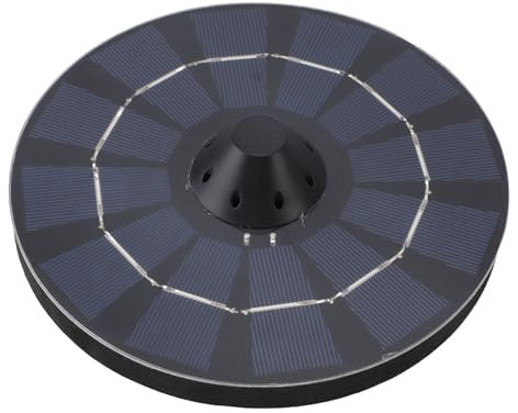 Solar-Teichbelüfter, 2,5 W, solarbetriebene Luftpumpe, Poolbelüfter mit Luftschläuchen und Sprudelstein, schwimmender Solar-Teichbelüfter für Fischteich-Lagertank im Freien