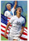 WANGCYJS Carli Lloyd Fußballspieler-Poster, 7 Leinwand-Poster, Schlafzimmer, Dekoration, Landschaft, Büro, Raumdekoration, Geschenk, Unrahmen: 50 x 75 cm